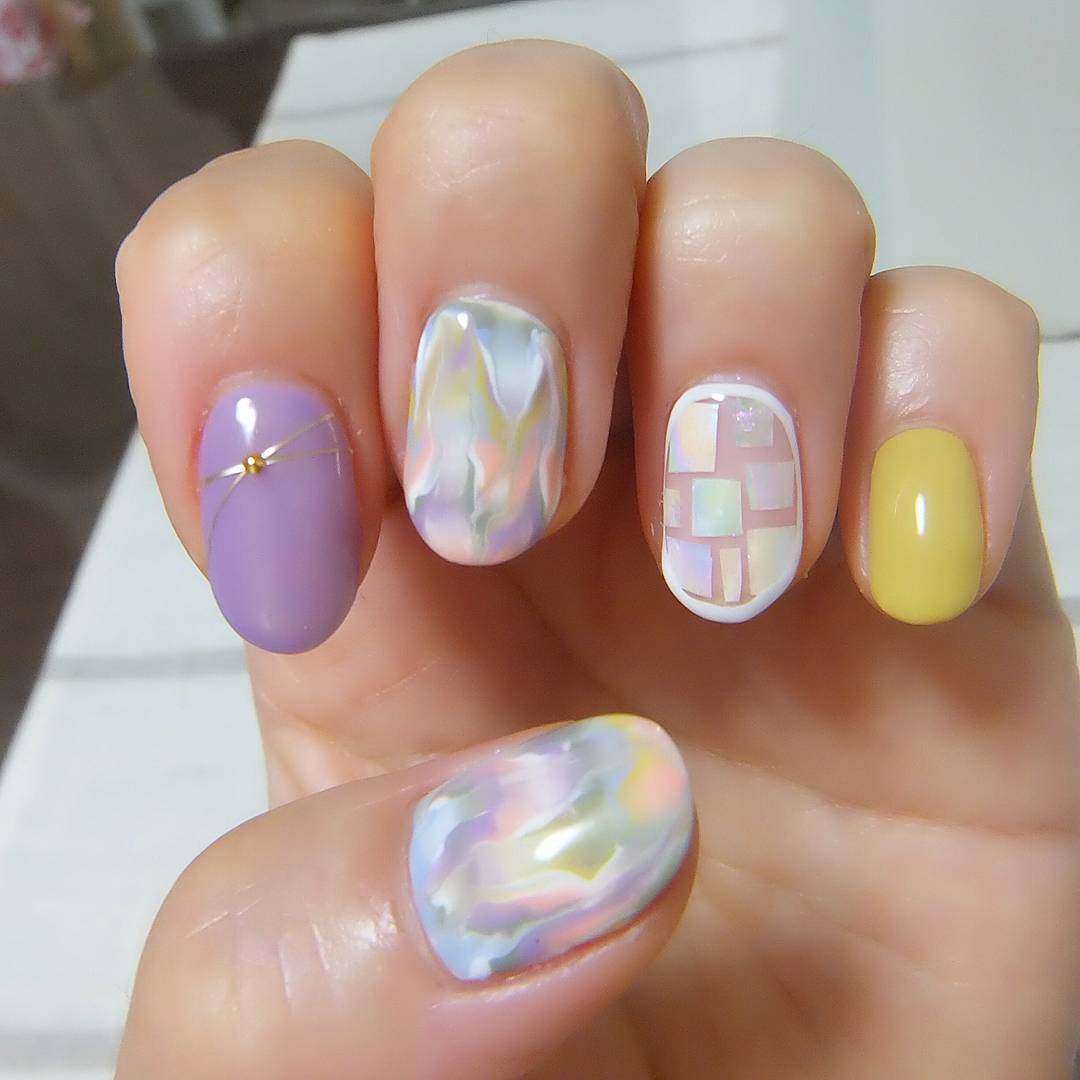 久々にmy nailアップ