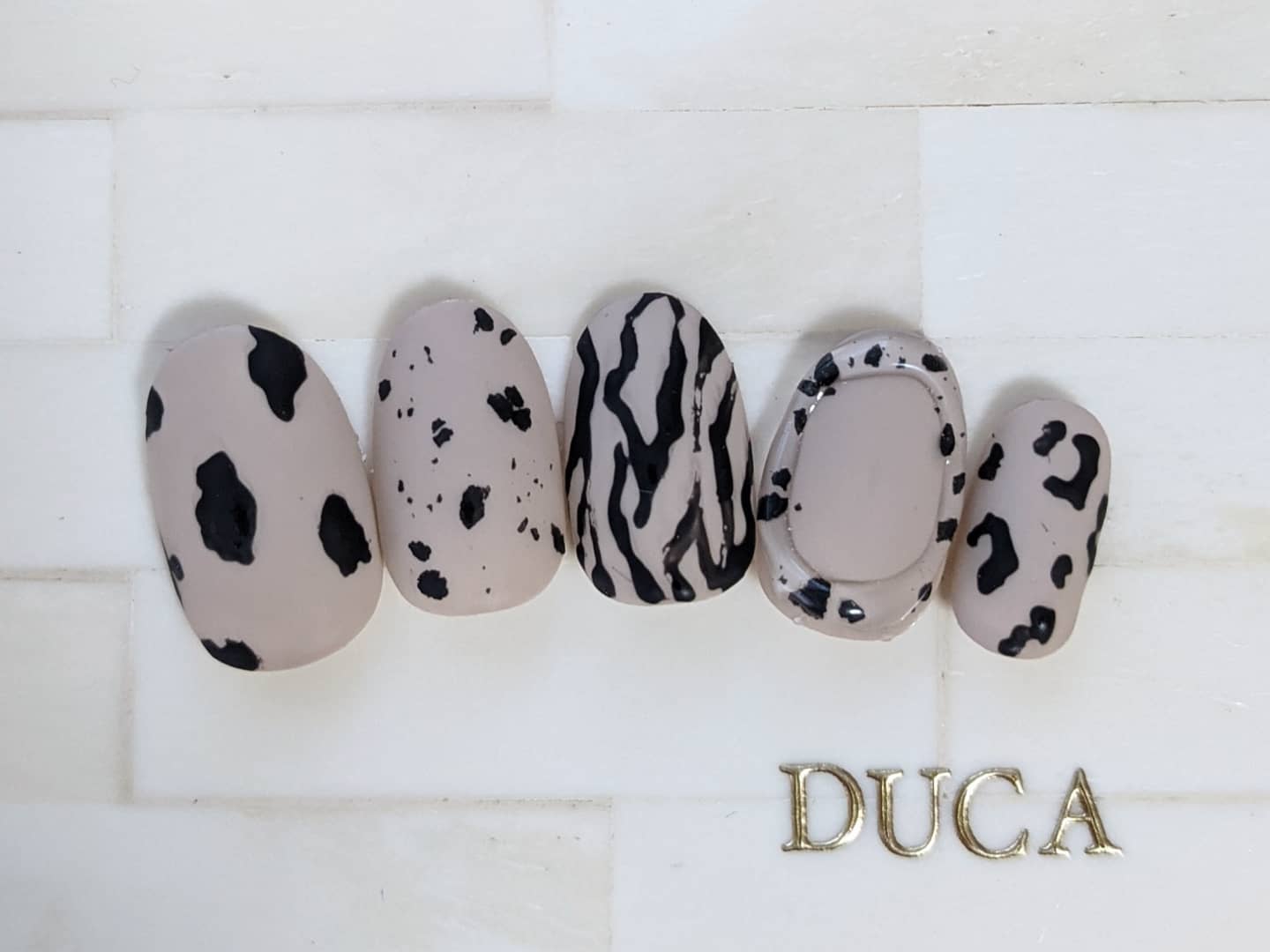 アニマルいろいろ。#duca #nail #nails #naildesign #gelnails #nailsalon #wax #waxingsalon #threading #ネイル #ネイルサロン #ジェルネイル #ネイルデザイン #ネイルアート #マットネイル #アニマル柄ネイル #モノトーンネイル #ワックス #脱毛 #糸脱毛 #ハーブピーリング #志木ネイルサロン #新座ネイルサロン #志木 #新座