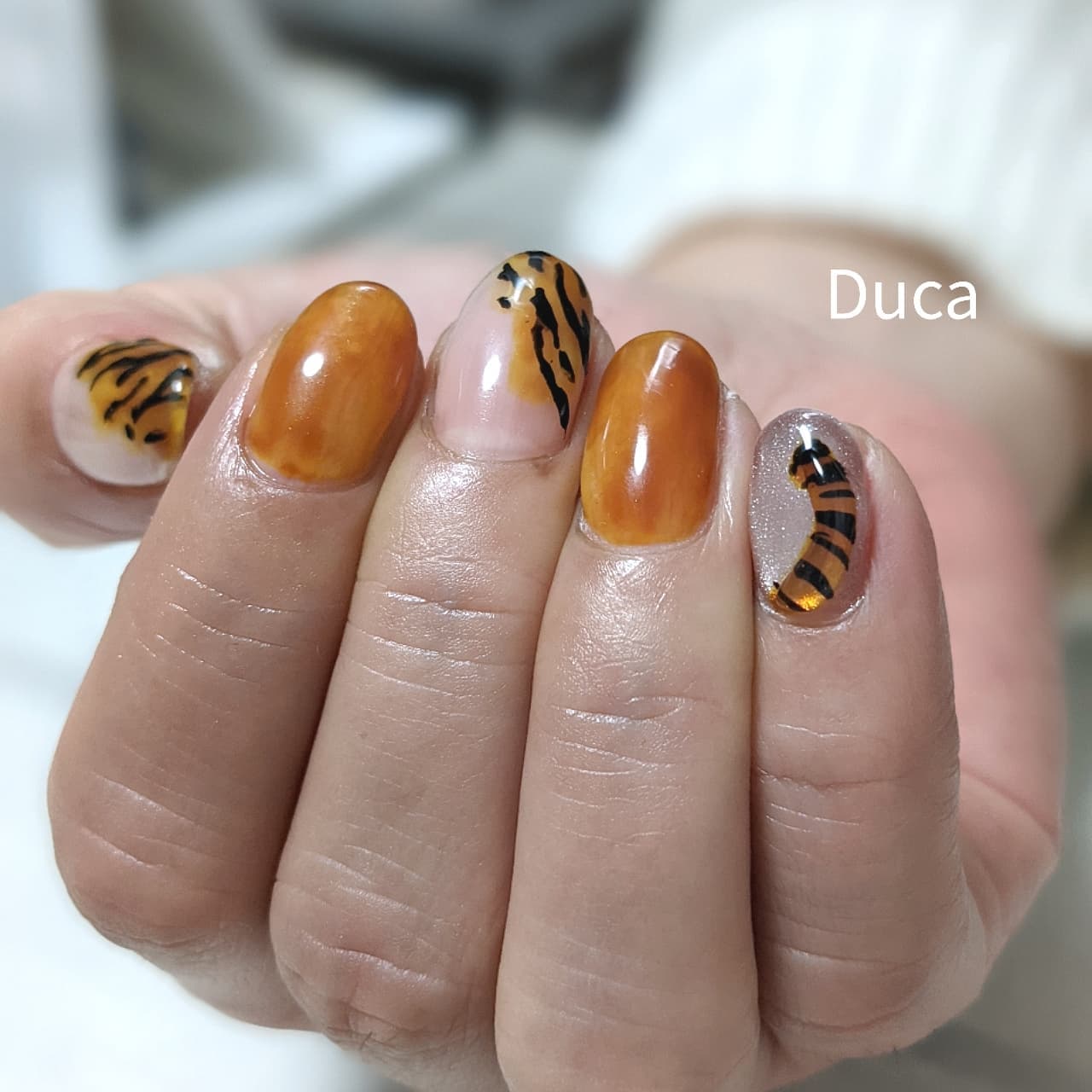 今年もお世話になりました◎来年、寅年もよろしくお願い致します。#duca #nail #nails #naildesign #gelnails #nailsalon #wax #waxingsalon #threading #ネイル #ネイルサロン #ジェルネイル #ネイルデザイン #ネイルアート #寅年ネイル #干支ネイル #トラ柄ネイル #ワックス #脱毛 #糸脱毛 #ハーブピーリング #志木ネイルサロン #新座ネイルサロン #志木 #新座